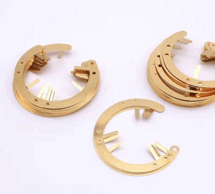 comprare 0.05mm Parti di stampaggio in rame Oem Precision Metal Stamping Parts online manufacture