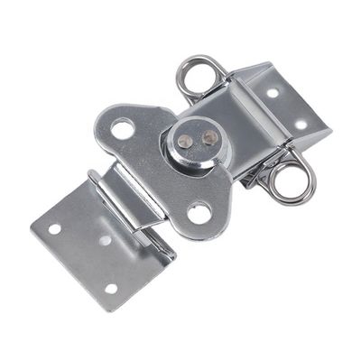 comprare Stampaggio su misura su metallo Acciaio inossidabile Rapido rilascio Hasp Fastener Porta del camion Toggle Chiusura di serratura cilindri online manufacture